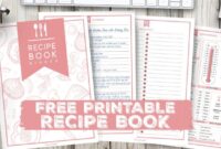 Cookbook binders binder custom