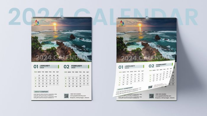 Kalender gestalten 2024