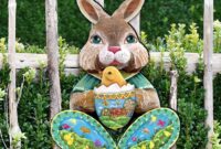 Großer deko osterhase